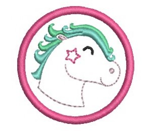 Stickserie - Pferd Pferdekopf 1